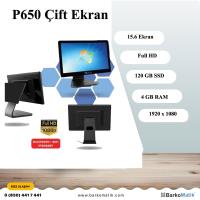 QUATRONIC P650 ÇİFT EKRAN POS PC 15.6